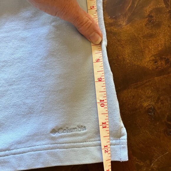 Light Blue Size Medium Columbia Tank Top with adjustable spaghetti straps - Picture 6 of 8